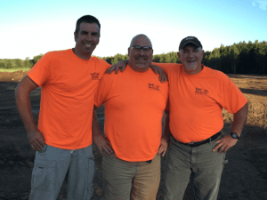 Left to right: Robb Bigelow, Todd Roth, Steve Ellison.