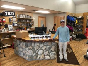 Grant Prokop from Thousand Lakes Sporting Goods