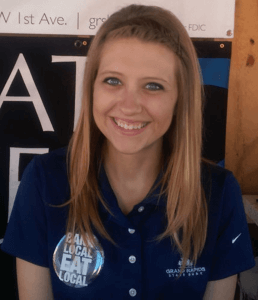 Ana Noble, Farmers Market GRSB Booth Operator