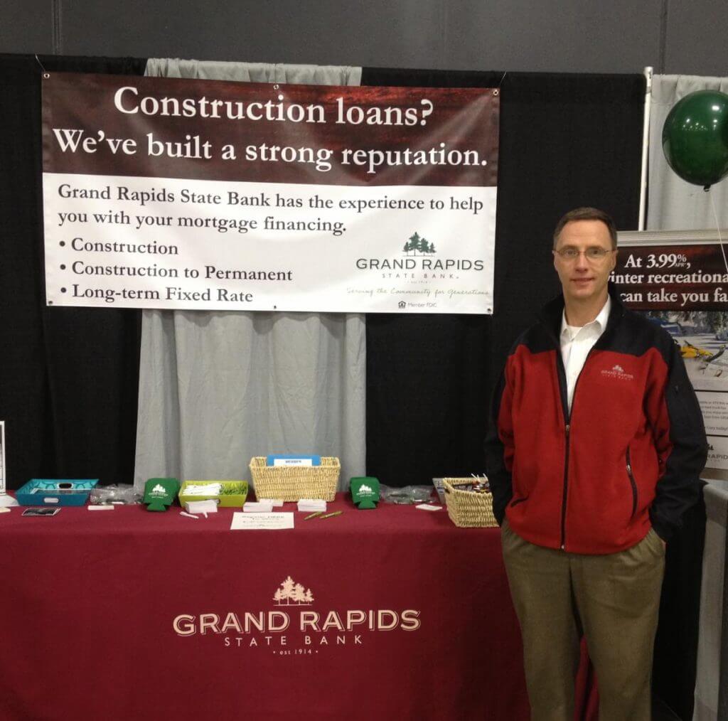 Dale Rosier at the NMBA Home and Cabin Show