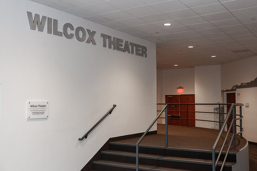 The Wilcox Theater at the Reif Center in Grand Rapids, MN